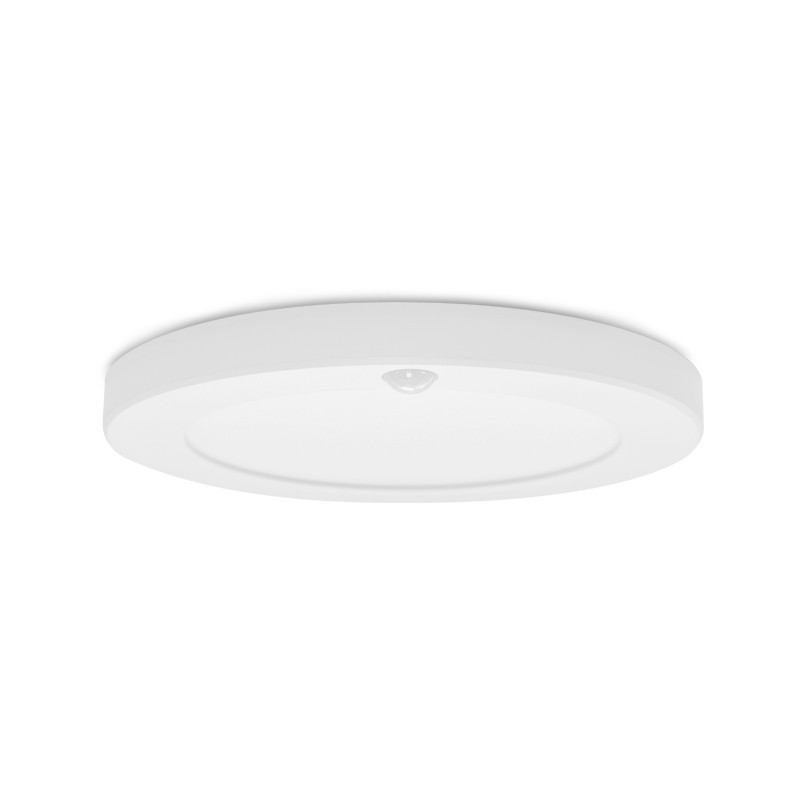 MIIDEX PLAFONNIER LED BLANC Ø230 18W CCT + DÉTECTEUR IR