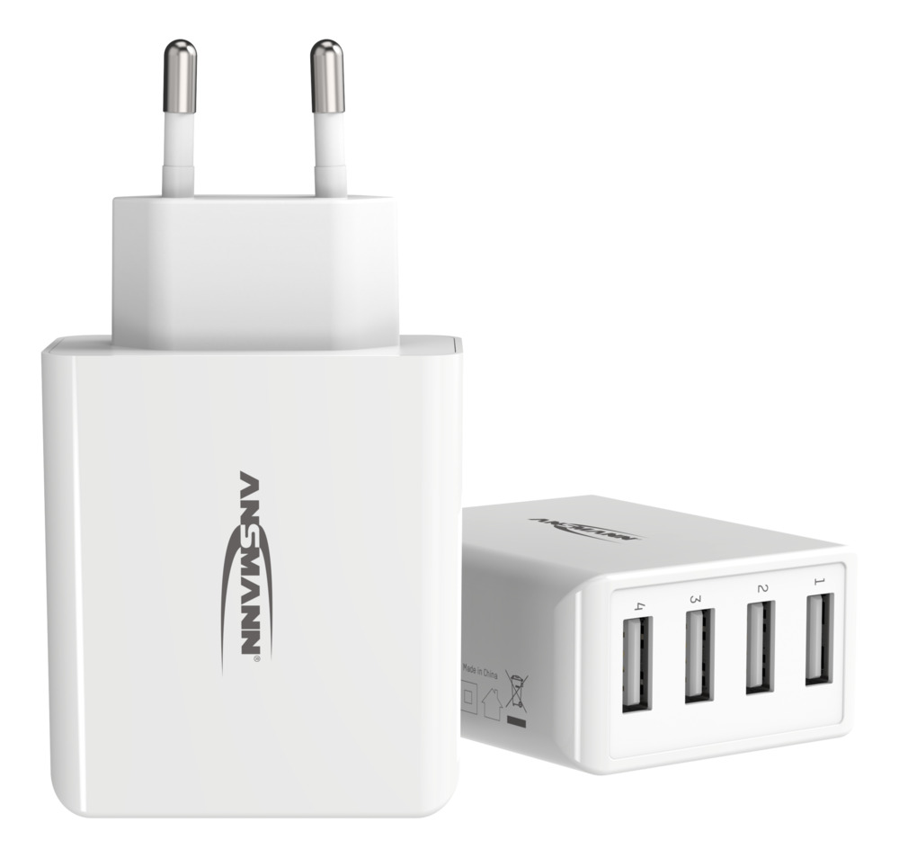 ANSMANN Chargeur pour 1-2 batteries Li-Ion rechargeables (3.6V/3.7V) 26650, 22650, 18650, 18500, 17670, 16340, 14500 etc