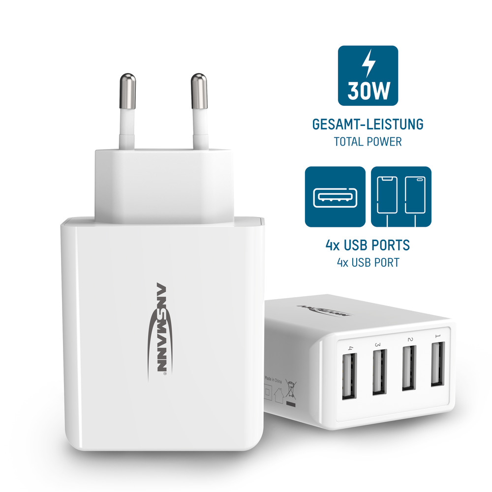 ANSMANN Chargeur pour 1-2 batteries Li-Ion rechargeables (3.6V/3.7V) 26650, 22650, 18650, 18500, 17670, 16340, 14500 etc