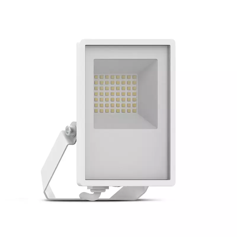 MIIDEX Projecteur LED Plat blanc 20W 3000k IP65