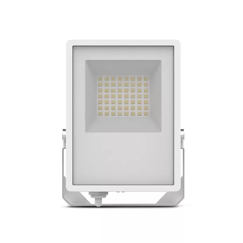 MIIDEX Projecteur LED Plat blanc 20W 3000k IP65