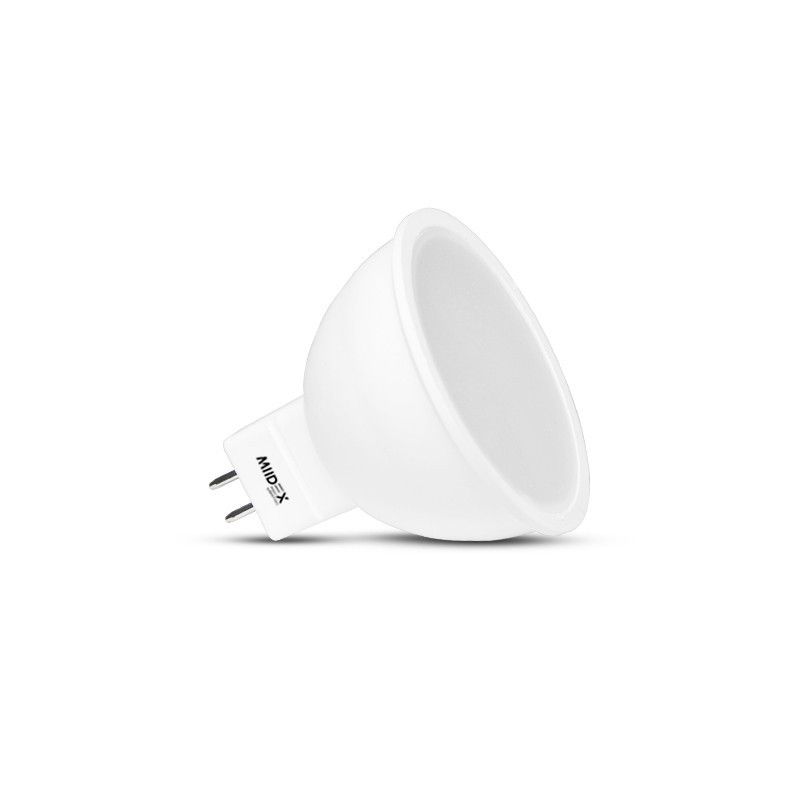 MIIDEX Ampoule LED 4.6w GU5,3 6500K 120°