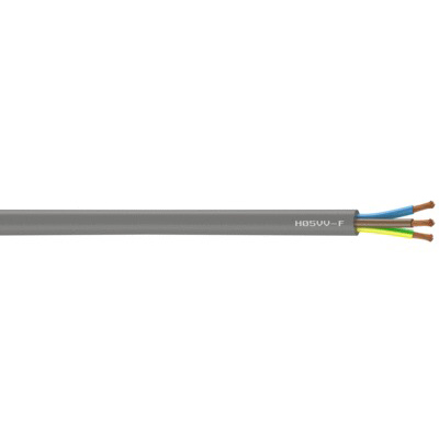 Câble HO5VV-F 3G1,5 GRIS RLX50M