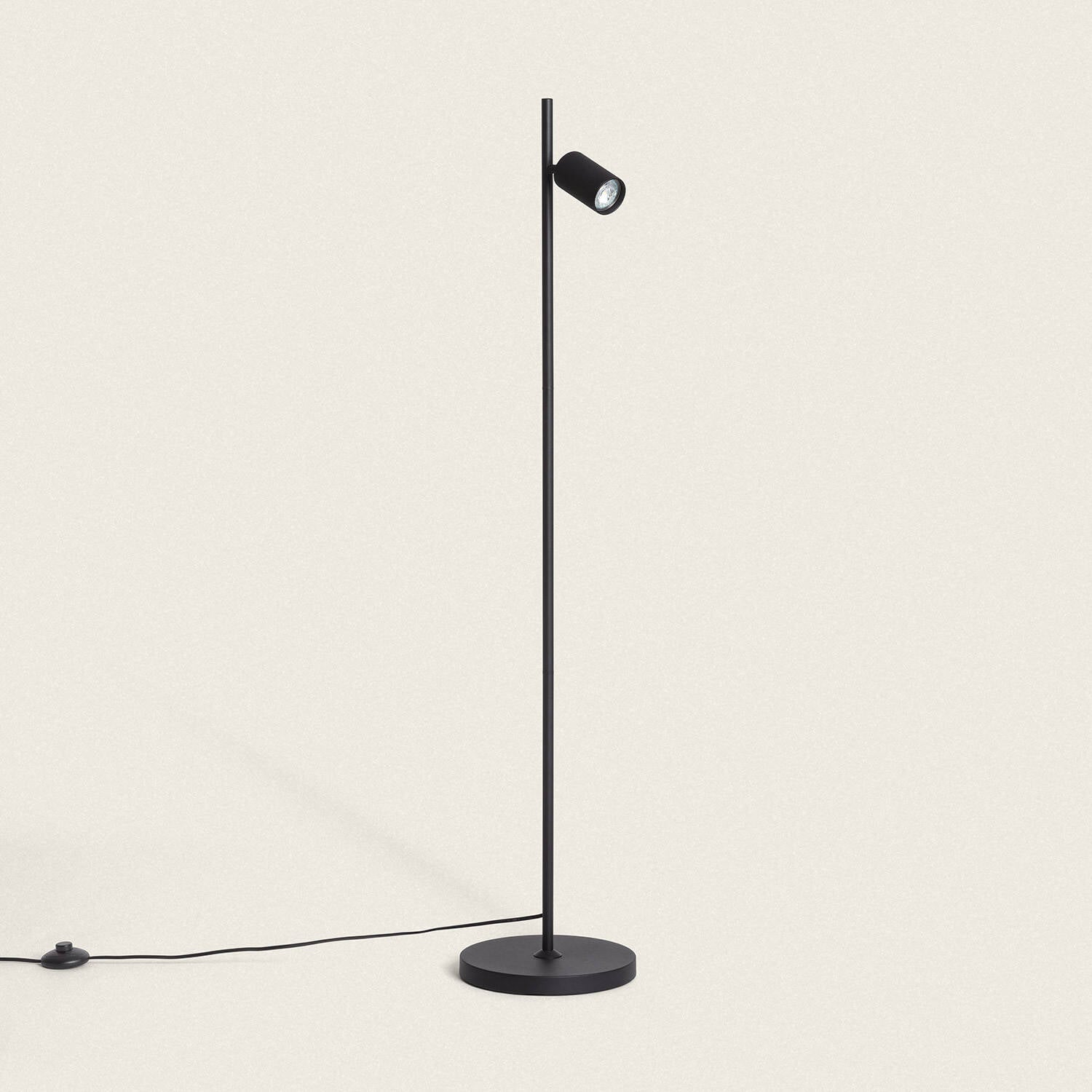 Lampadaire Aluminium Breixo Noire