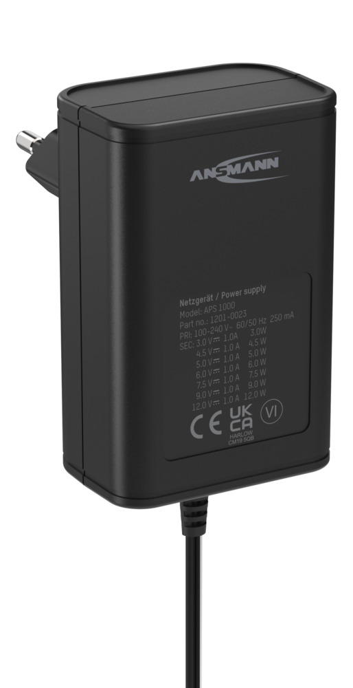 ANSMANN HYCELL VOLTAGE CONVERTER 230V-12V