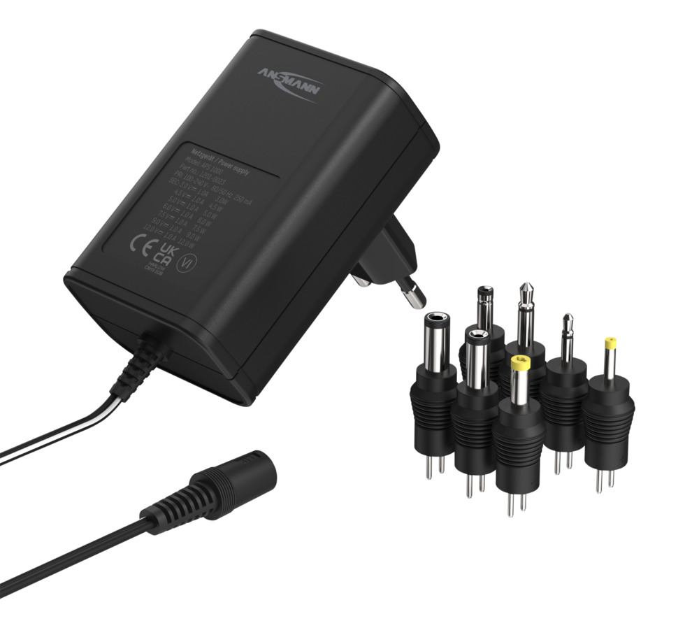 ANSMANN Bloc d'alimentation réglable 12 V/DC à 24V/DC 2250 mA 27
