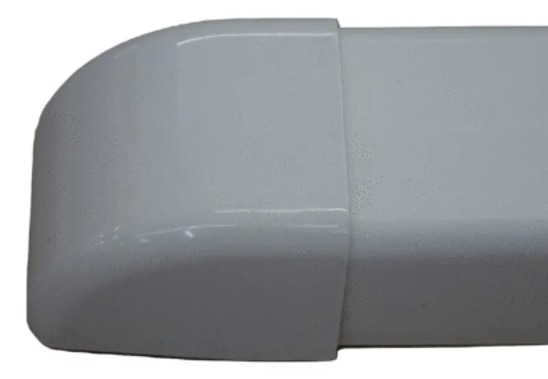 EMBOUT FINITION GOULOTTE CLIM 80X60X2000 BLANC