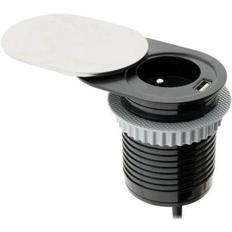 BLOC A GLISSIERE 1O+1USB/760102