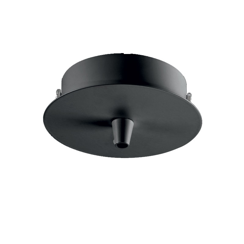 IDEAL LUX ROSONE METALLO 1 LUCE NOIR