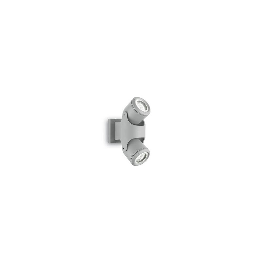 IDEAL LUX Contemporain 2 Xeno Gris Aluminium