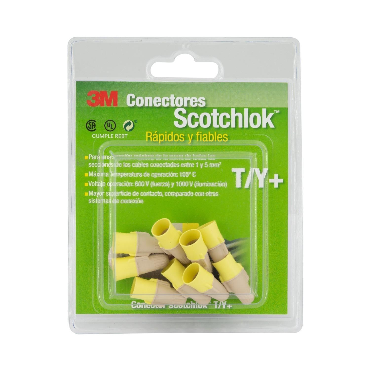 Connecteurs de Fils à Ressort Scotchlok? T/Y 1-5mm² 3M? (9 Un) 3M-7010233168-GS - Couleur : Gris