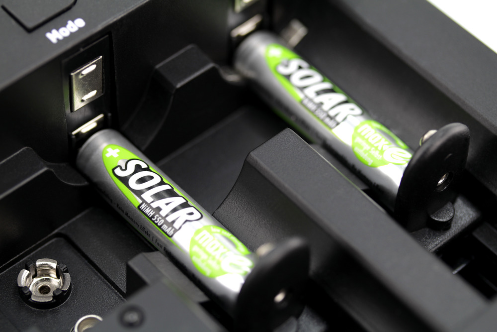 Blister de 2 accus AAA - 550mAh - Spécial solaire