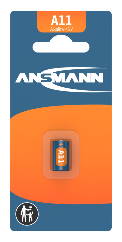 Blister Alcalines ANSMANN A 11 6 V - Blister de 1