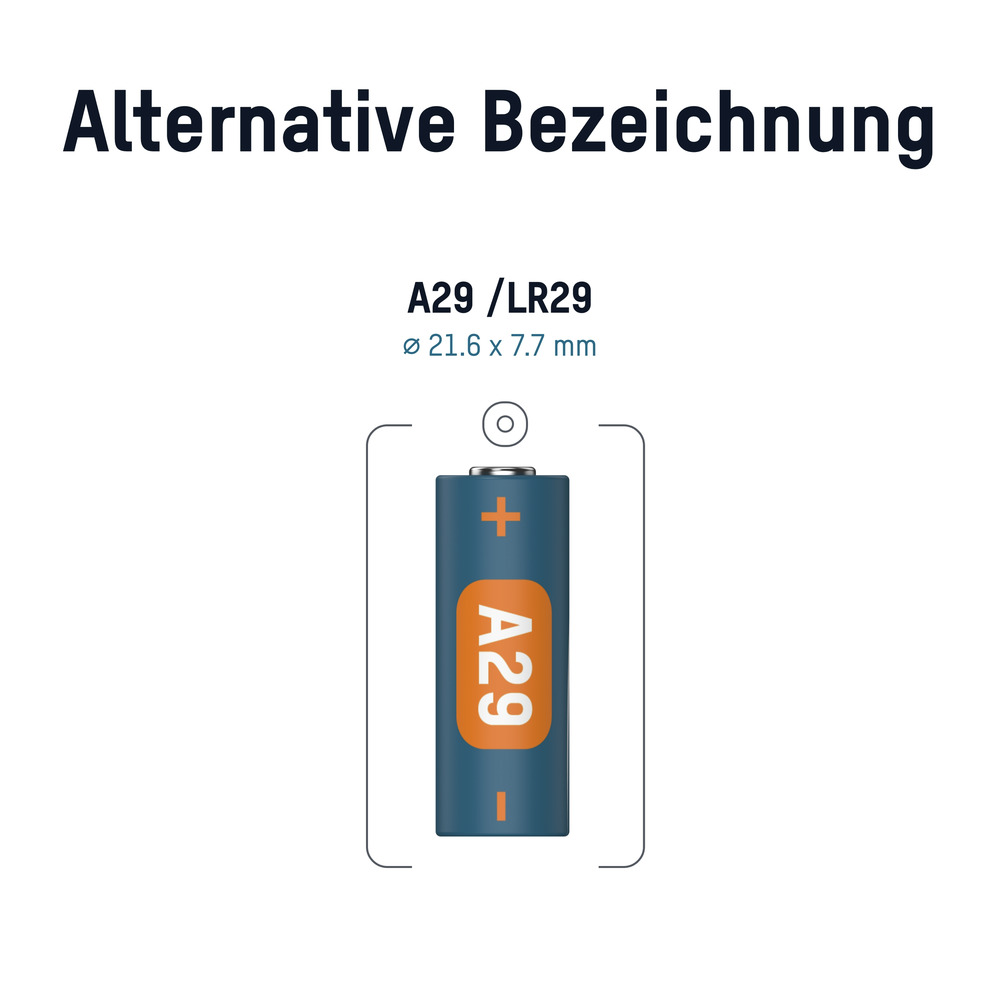 ANSMANN alcaline Batterie A23 / LR23