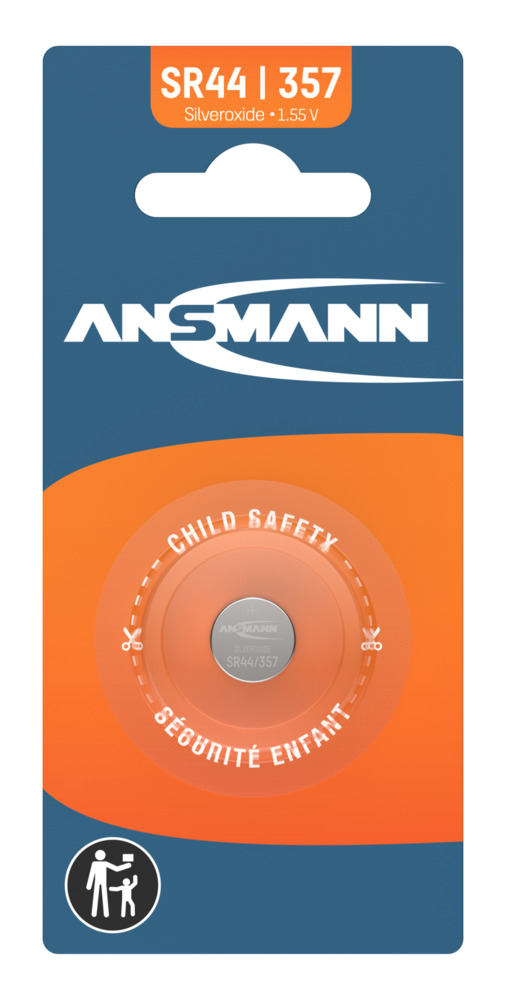 ANSMANN SR45 / SR936 / 394 Pile bouton à l'oxyde d'argent 1,55 V