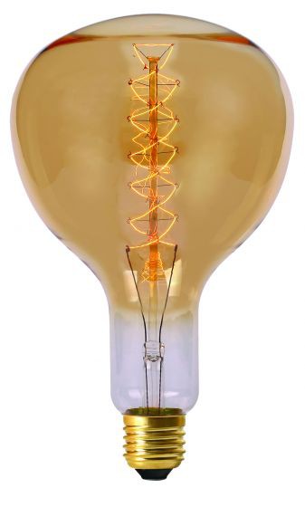 GIRARD SUDRON FS PXD LAMP PEAR R180 METAL FILAMENT SPIRAL 40W E27