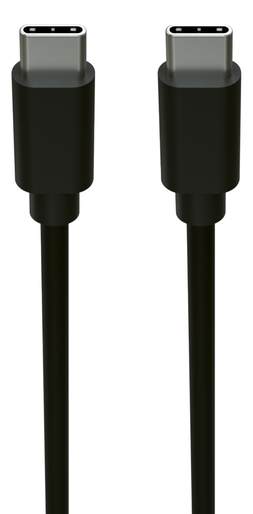 ANSMANN Câble de données/chargement prise USB C > type C noir 1,2 M.