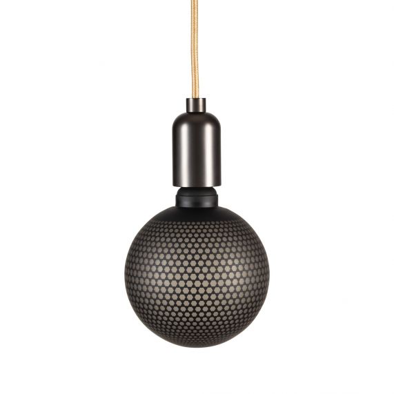 GIRARD SUDRON AMPOULE LED BLEUE IMPRIMÉE HEXAGONE E27 G125 3,5W 2700K DIM