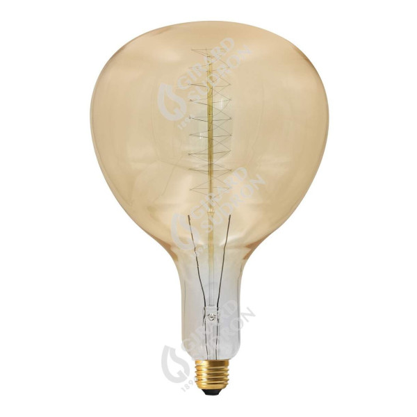GIRARD SUDRON FS PXD LAMPE POIRE R180 FILAMENT METALLIQUE SPIRALE 24W