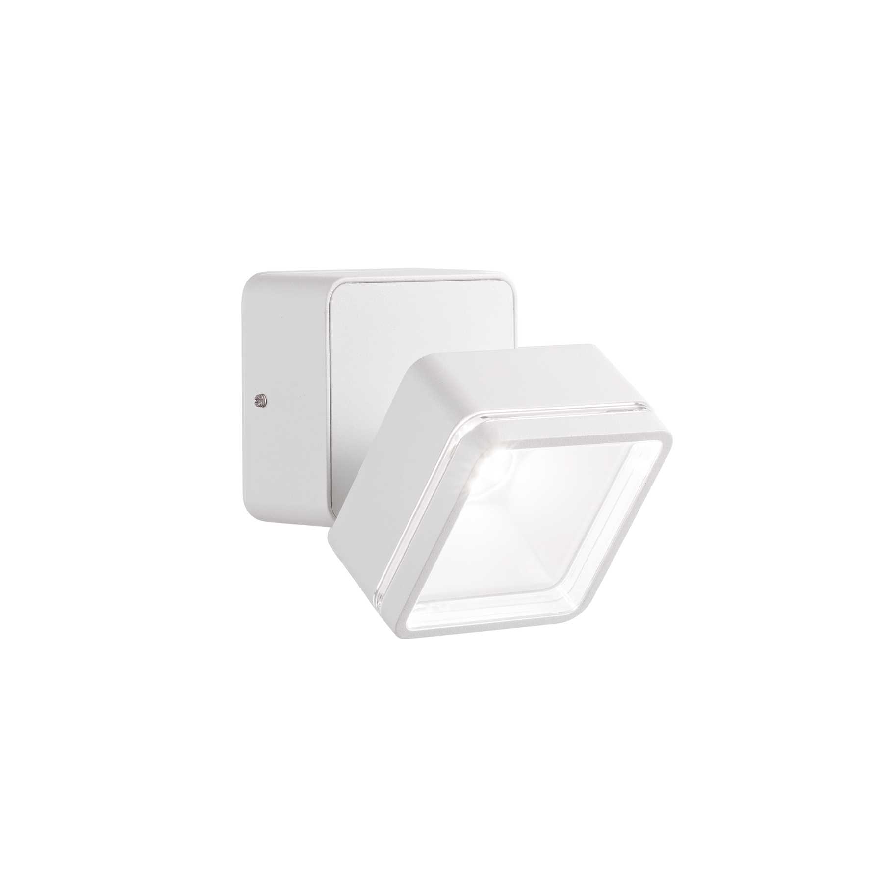 IDEAL LUX OMEGA AP SQUARE NERO 4000K