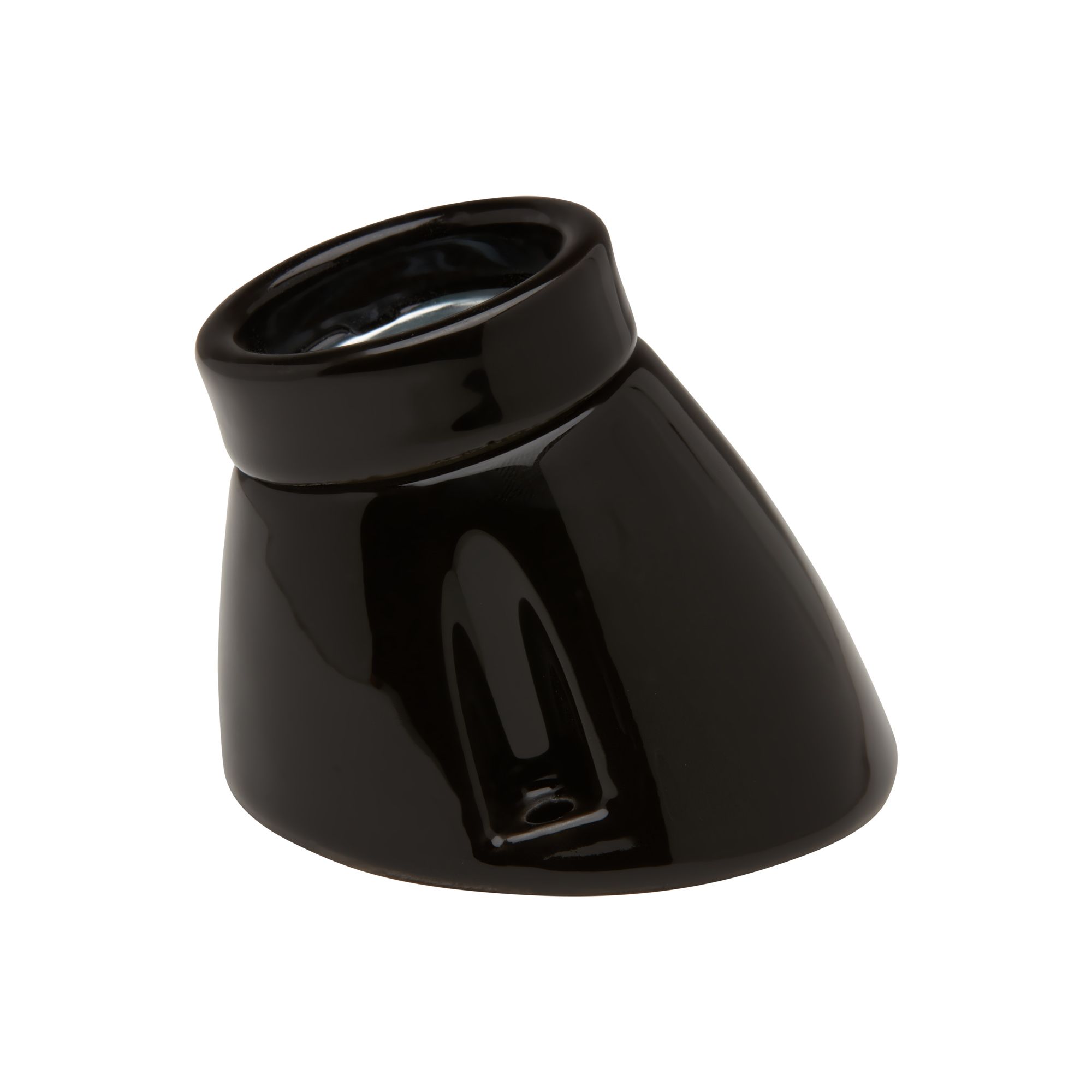 GIRARD SUDRON APPLIQUE PORCELAINE E27 CONIQUE INCLINE NOIR