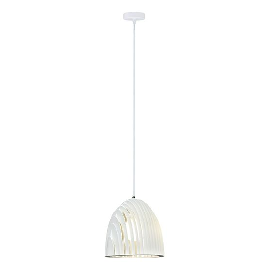 GIRARD SUDRON FS EL SUSPENSION E27 MAX.60W ABAT-JOUR BLANC