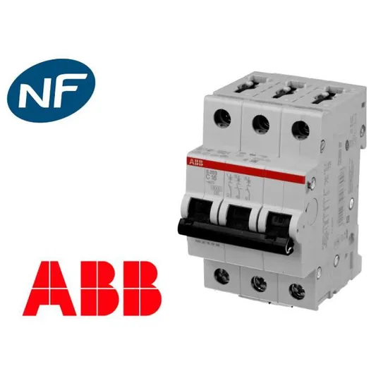 Disjoncteur Modulaire ABB 20A 3P S203-C20