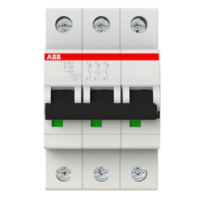 Disjoncteur Modulaire ABB 32A 3P S203-C32
