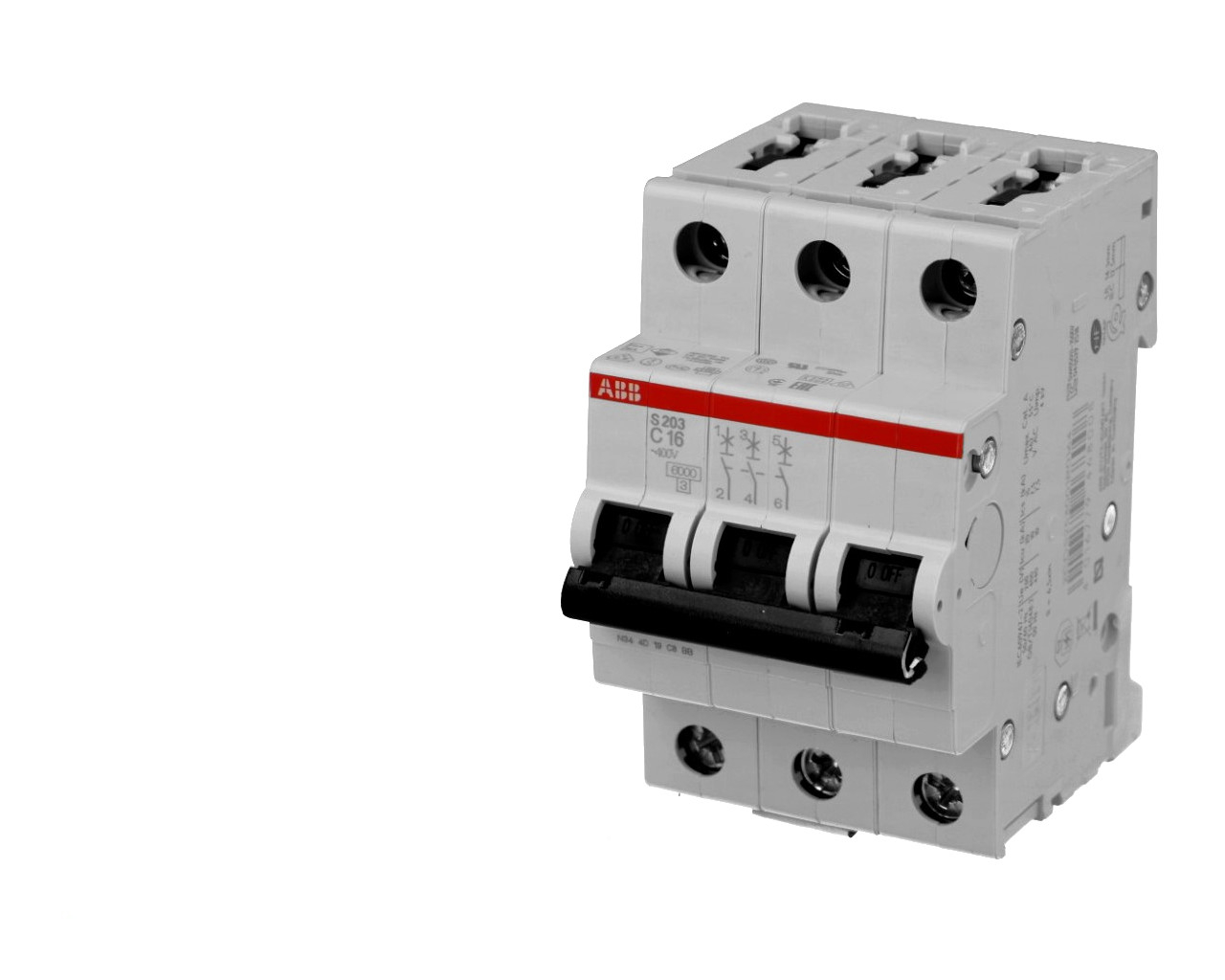 Disjoncteur Modulaire ABB 40A 3P S203-C40