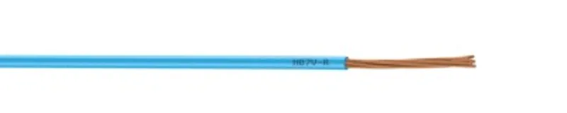 FIL HO7V-R 6 25M BLEU/10130802
