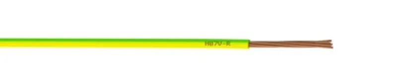 FIL HO7V-R 6 25M VERT/JAUNE/10130803