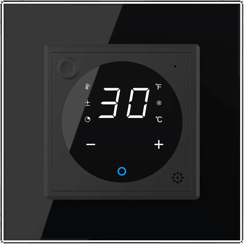 LIVOLO INTERRUPTEUR 1 BOUTON 2 VOIES NOIR