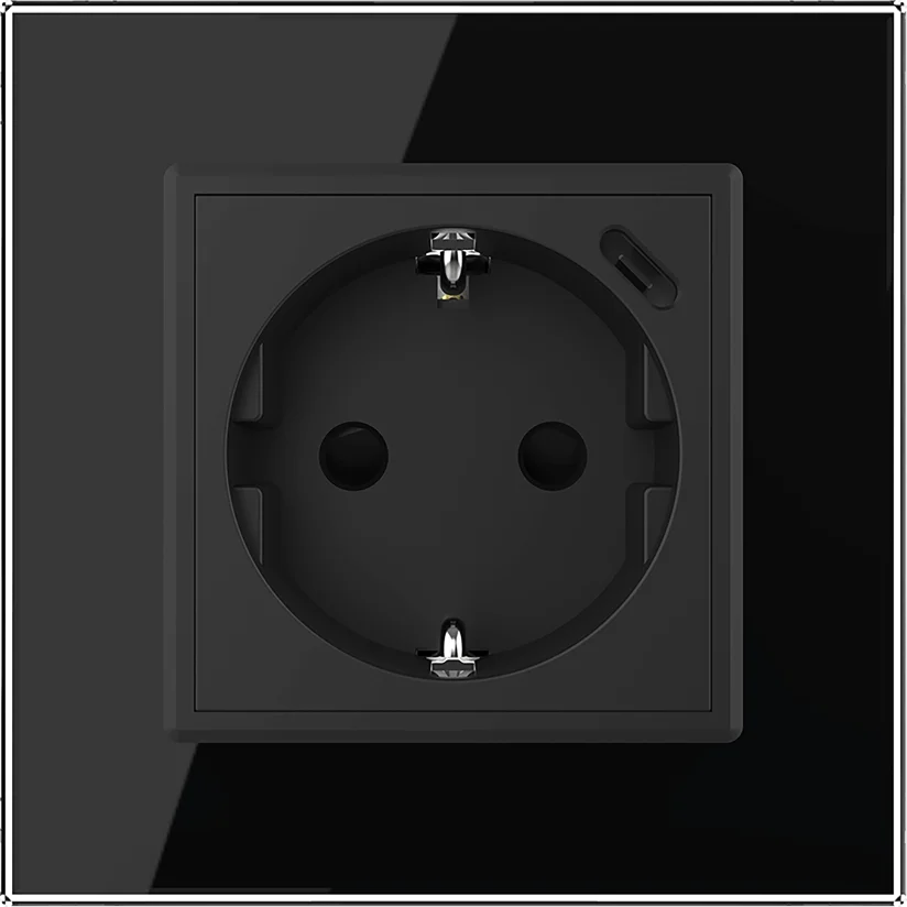 LIVOLO PRISE 2P+T NOIRE