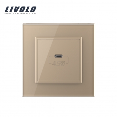LIVOLO PRISE USB-C 45W NOIR