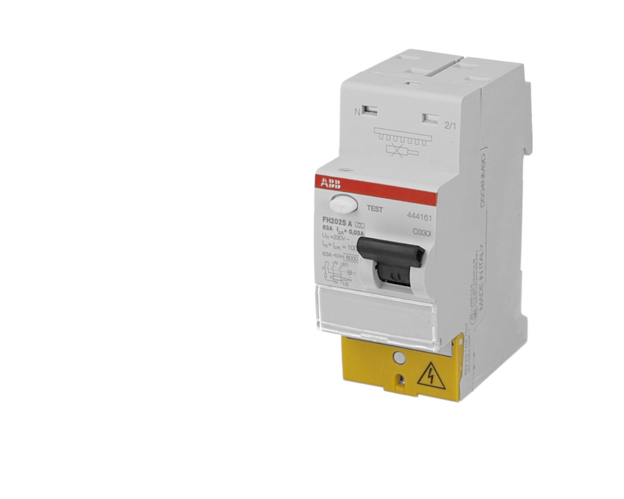 Interrupteur Différentiel 40A / 30mA / type A à vis / auto ABB