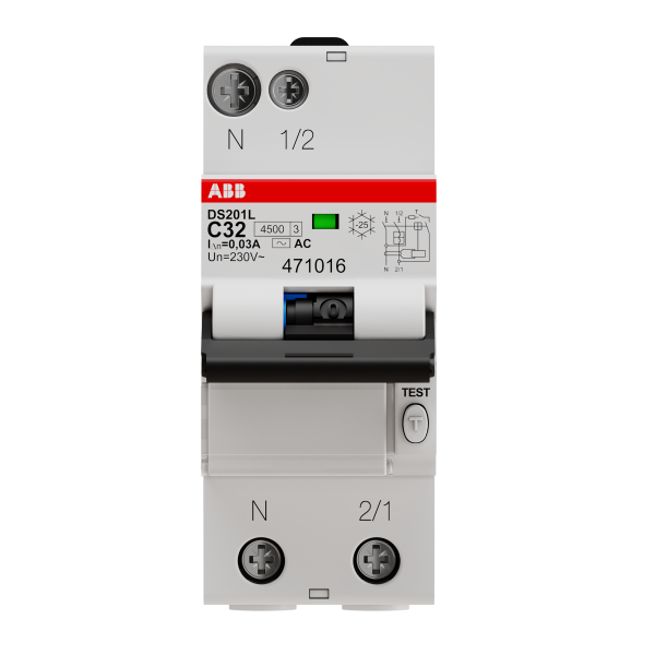 Disjoncteur Différentiel 32A / 30ma ABB