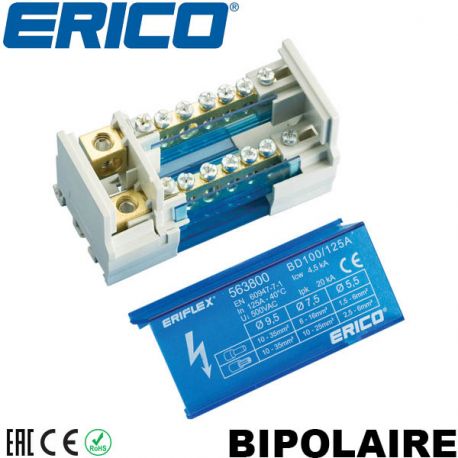 Bloc Répartiteur 2x6 100A