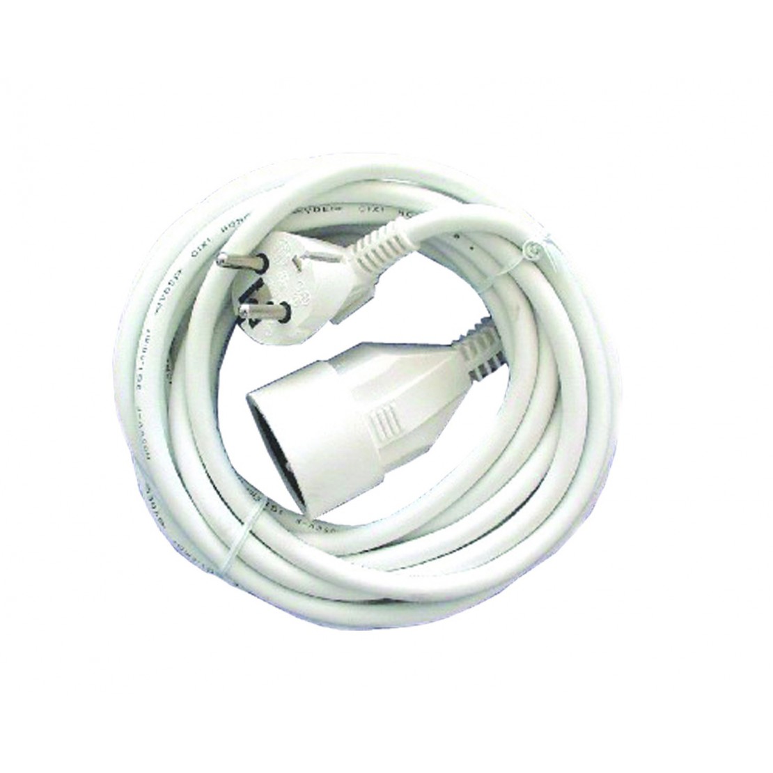CHACON PROLONGATEUR H05VVF 3X1,5MM2 10M BLANC