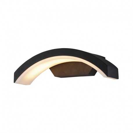 VISION EL APPLIQUE MURALE CURVILIGNE LED 6W 4000K GRIS ANTHRACITE IP54