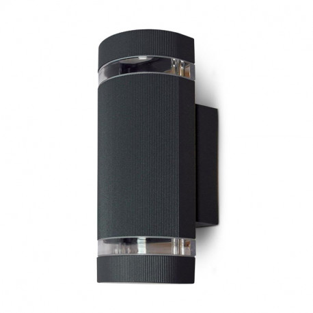 VISION EL APPLIQUE MURALE LED GU10 X 2 GRIS ANTHRACITE