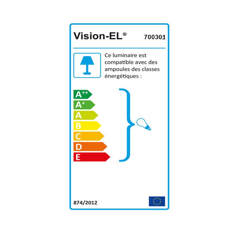 VISION EL APPLIQUE MURALE LED GU10 X 2 GRIS ANTHRACITE