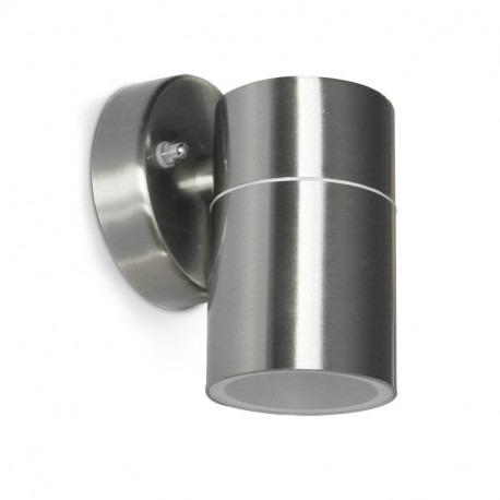 APPLIQUE MURALE GU10 X1 INOX 304 IP54