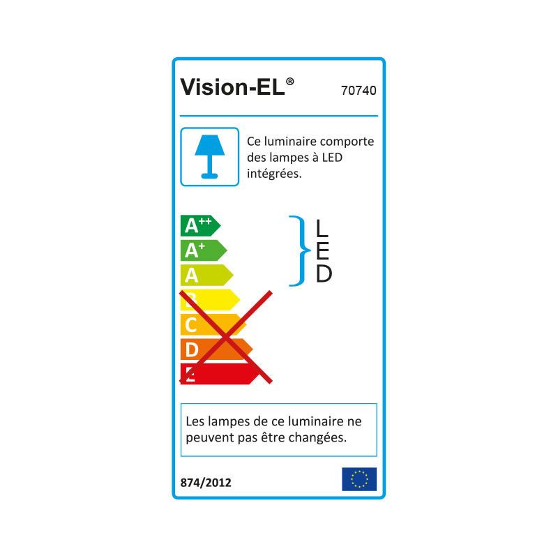 MIIDEX spot led encastrable sol balide carré 1.5w 4000K