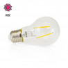MIIDEX AMPOULE LED E27 FILAMENT 2W ROUGE
