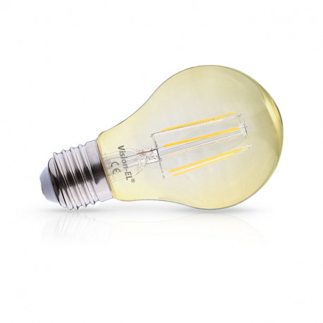 VISION EL AMPOULE LED E27 FILAMENT 6W 2700K GOLDEN DIMMABLE BOITE