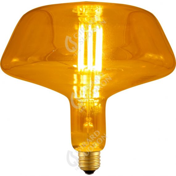 GIRARD SUDRONLAMPE UFO200 FILAMENT LED 6W E27 2000K 480LM DIM. AMBREE