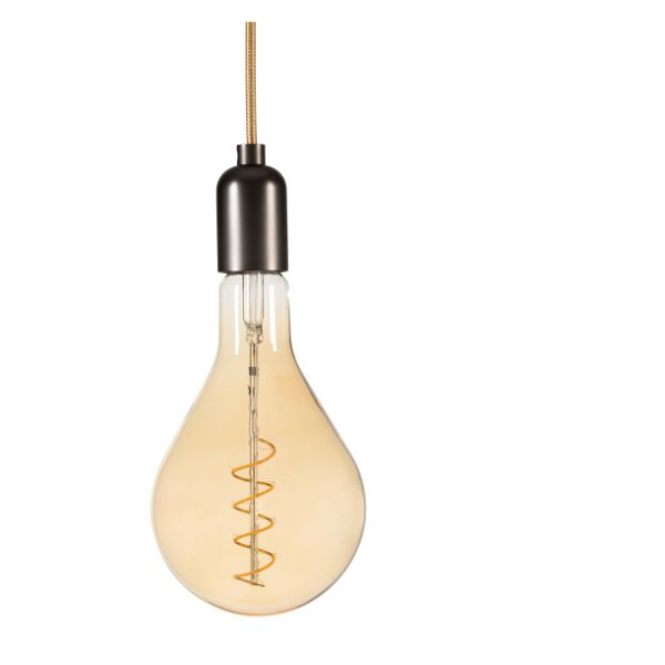 GIRARD SUDRON AMPOULE GANTE FILAMENT LED TWISTED 240MM 4W E27 2000K 180LM DIMMABLE