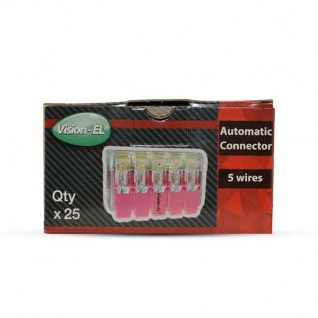 VISION-EL CONNECTEUR RAPIDE 5 FILS BOITE X 25 PCS