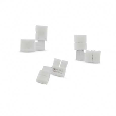 VISION-EL CONNECTEUR L BANDEAUX LED 12V / 24V 8MM