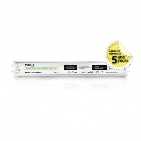 VISION EL LED ALIMENTATION 24V DC LUMINEUX 40W IP67